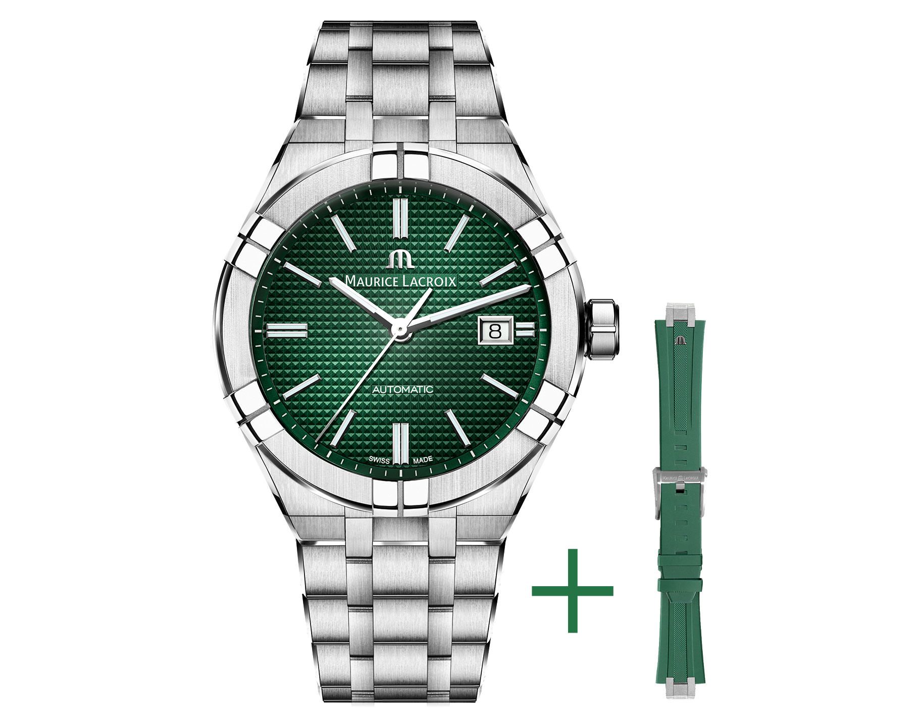 Maurice Lacroix Aikon Automatic Automatic Green Dial 42 mm Automatic Watch For Men - 2