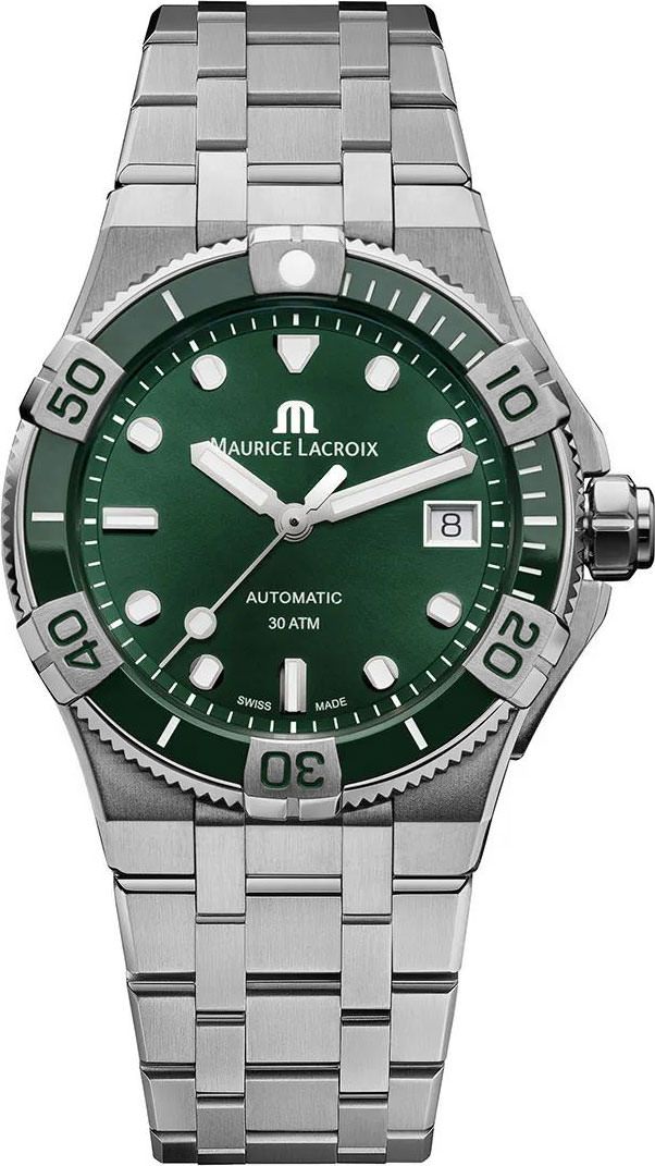 Maurice Lacroix Aikon Automatic Venturer Green Dial 38 mm Automatic Watch For Unisex - 1