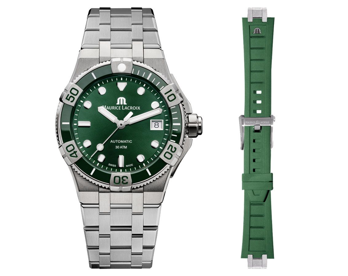 Maurice Lacroix Aikon Automatic Venturer Green Dial 38 mm Automatic Watch For Unisex - 2