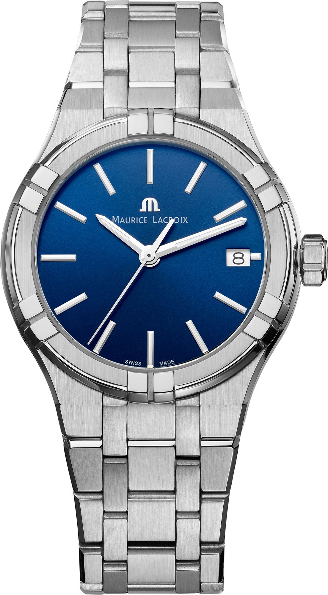 Maurice Lacroix Aikon Quartz Quartz Blue Dial 35 mm Quartz Watch For Women - 1