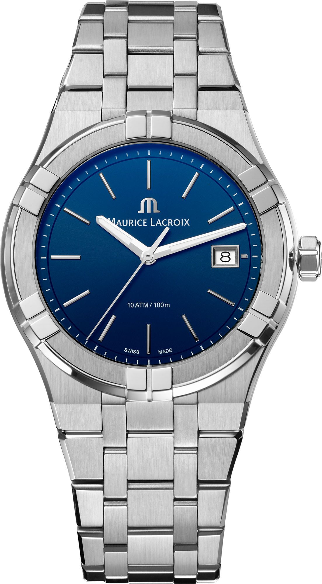 Maurice Lacroix Aikon Quartz Quartz Blue Dial 40 mm Quartz Watch For Unisex - 1