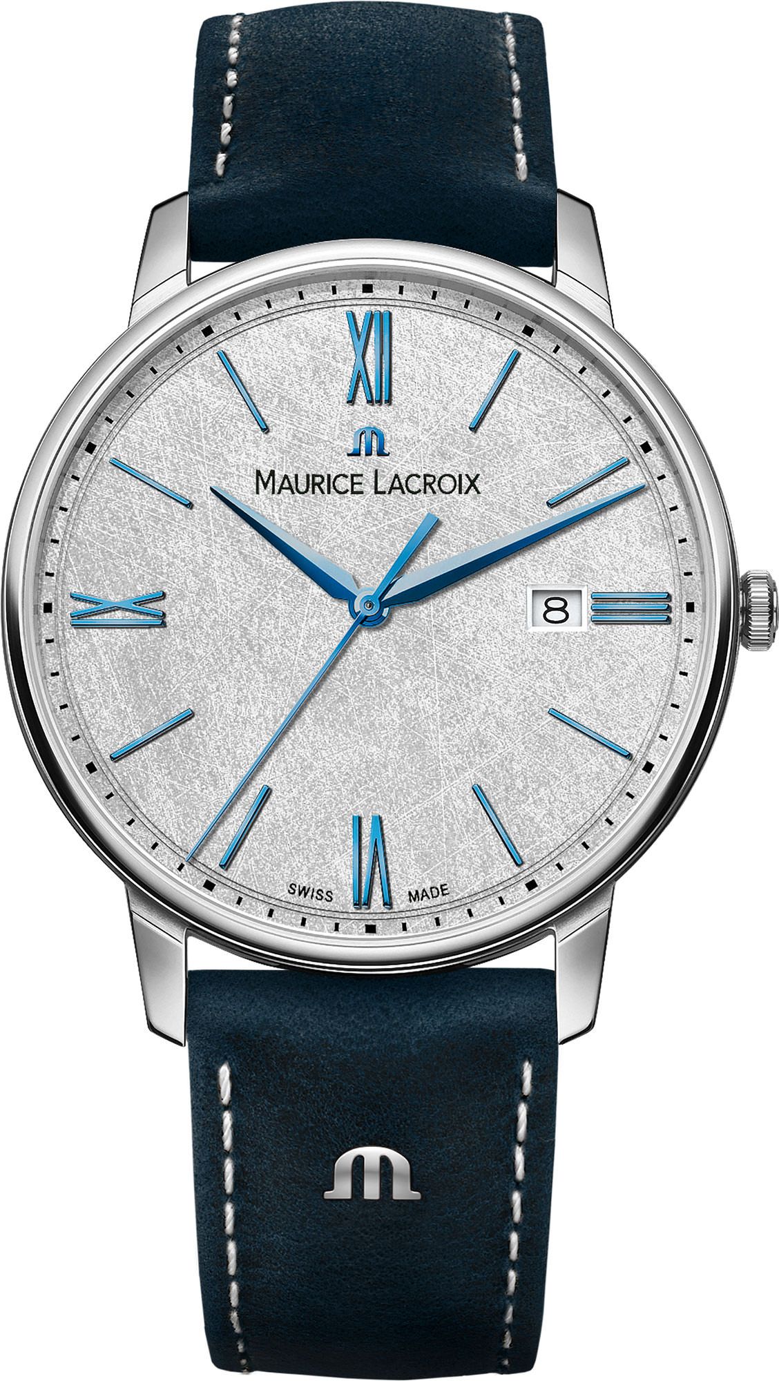 Maurice Lacroix Eliros Date Grey Dial 40 mm Quartz Watch For Unisex - 1