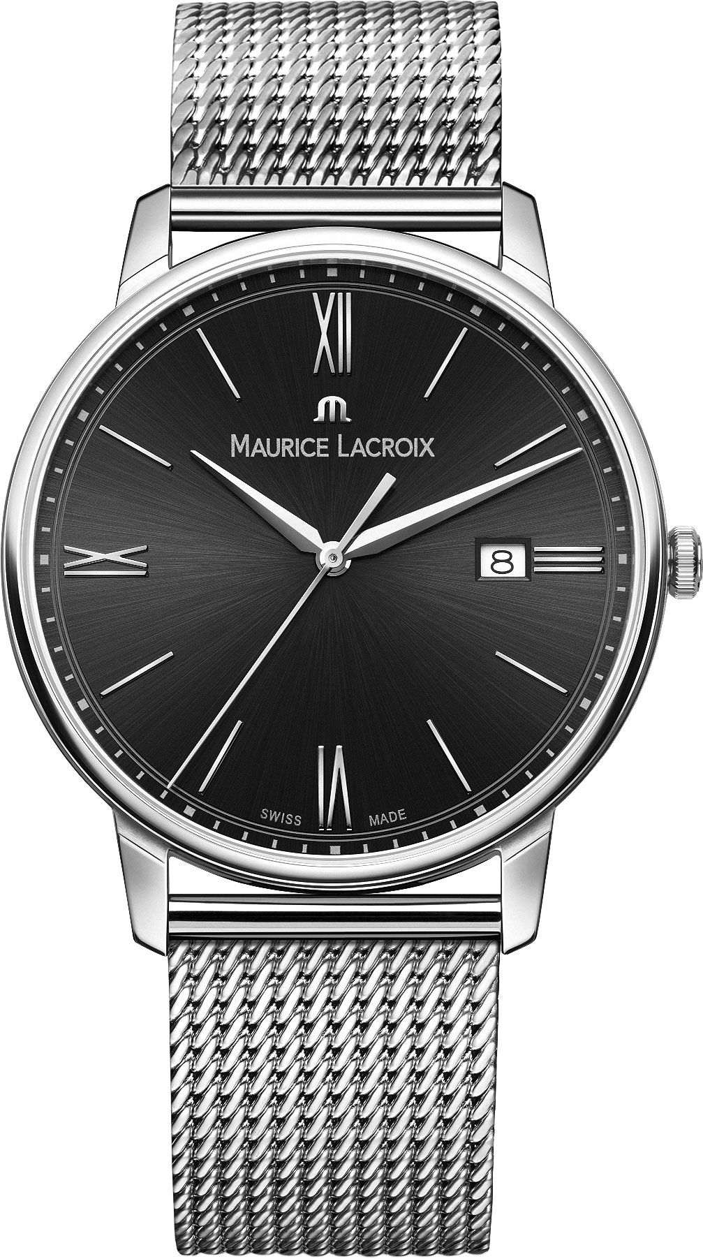 Maurice Lacroix Eliros Date Black Dial 40 mm Quartz Watch For Unisex - 1