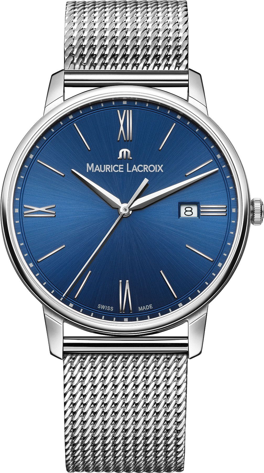 Maurice Lacroix Eliros Date Blue Dial 40 mm Quartz Watch For Unisex - 1