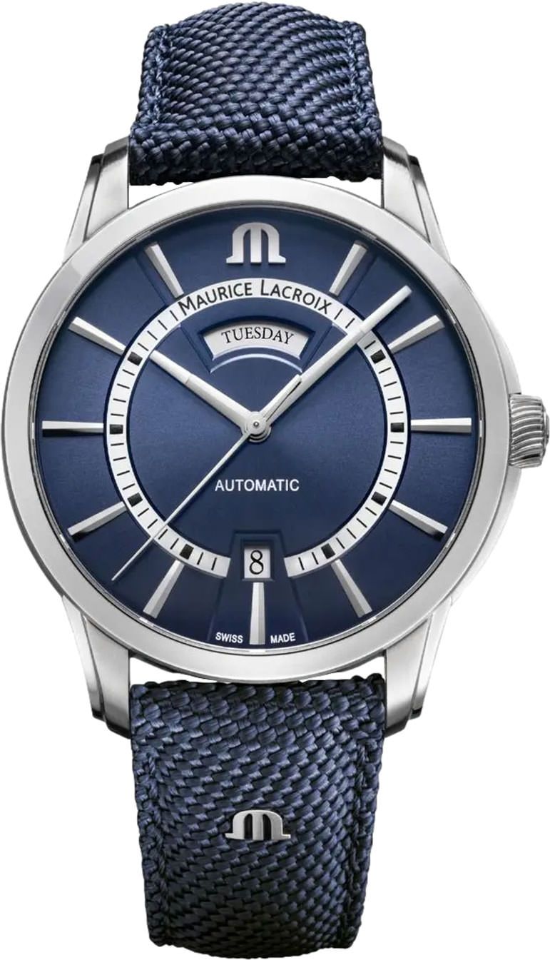 Maurice Lacroix Pontos Day Date Blue Dial 41 mm Automatic Watch For Men - 1