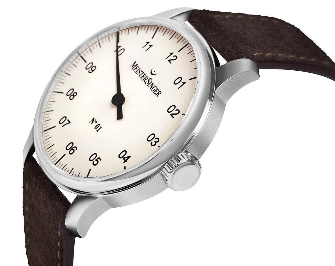 MeisterSinger Classic N°01 Ivory Dial 43 mm Automatic Watch For Men - 2