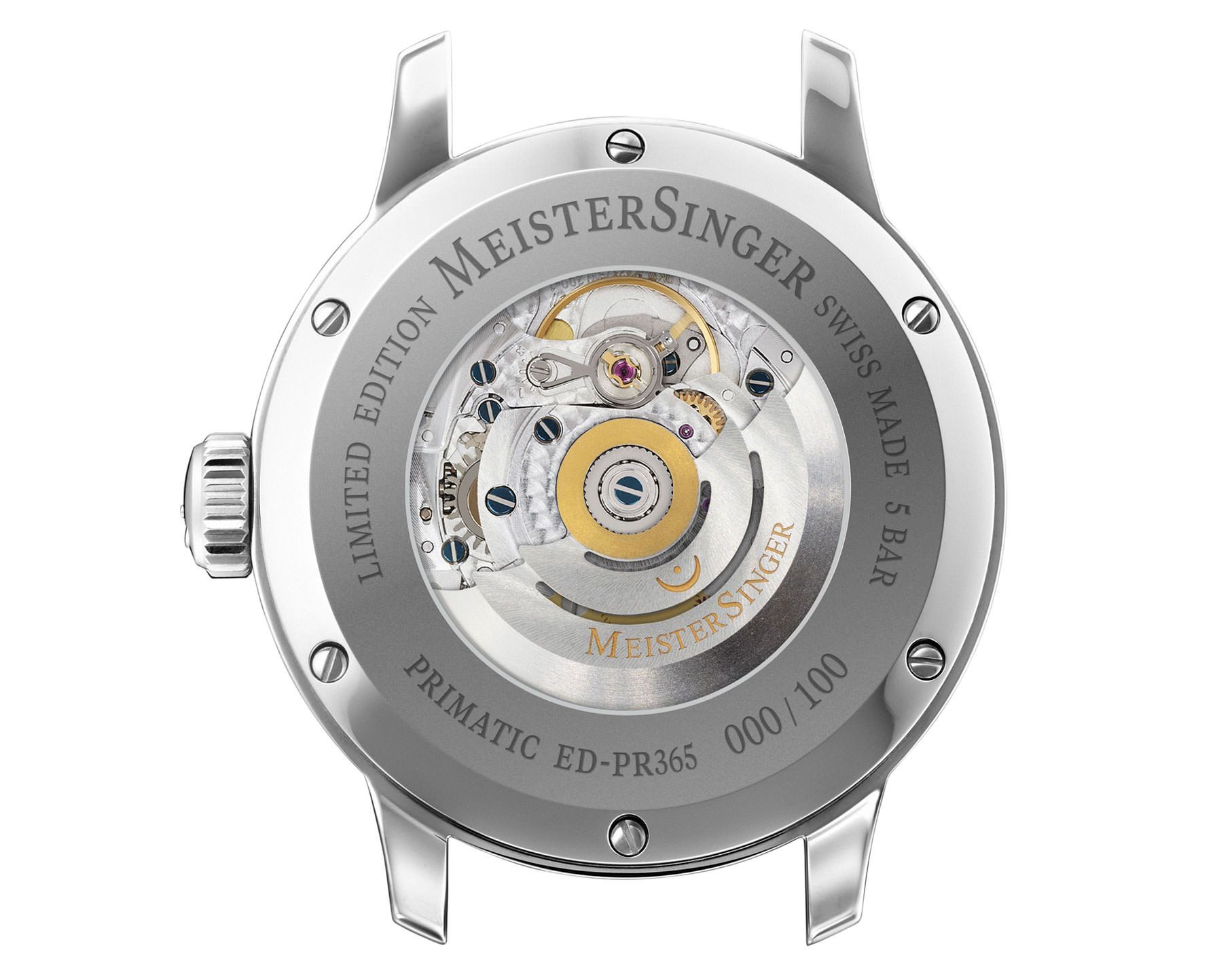 MeisterSinger Classic Plus Primatic White Dial 41.5 mm Automatic Watch For Men - 2