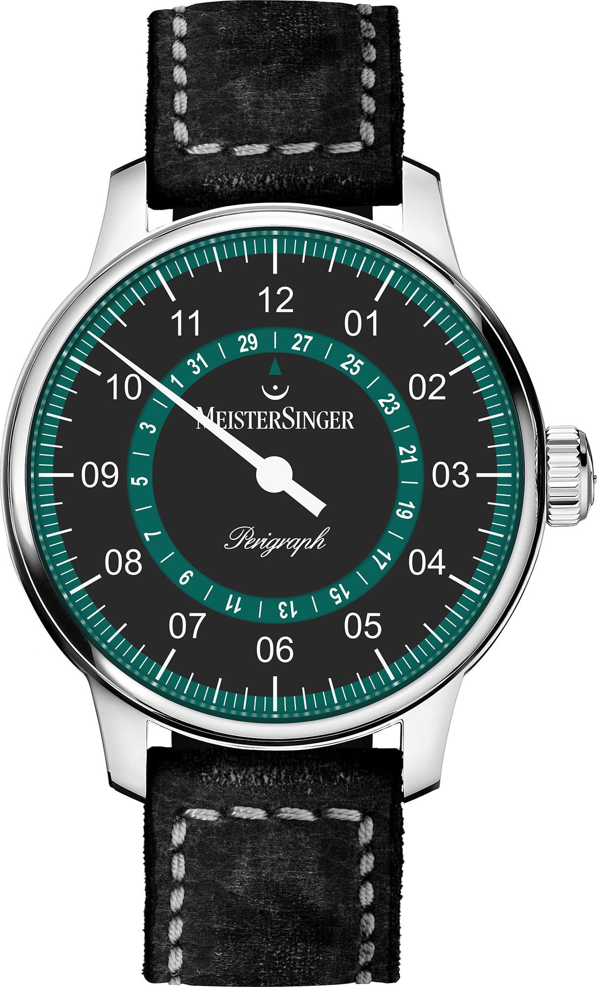 MeisterSinger Classic Plus Perigraph Green Dial 43 mm Automatic Watch For Men - 1