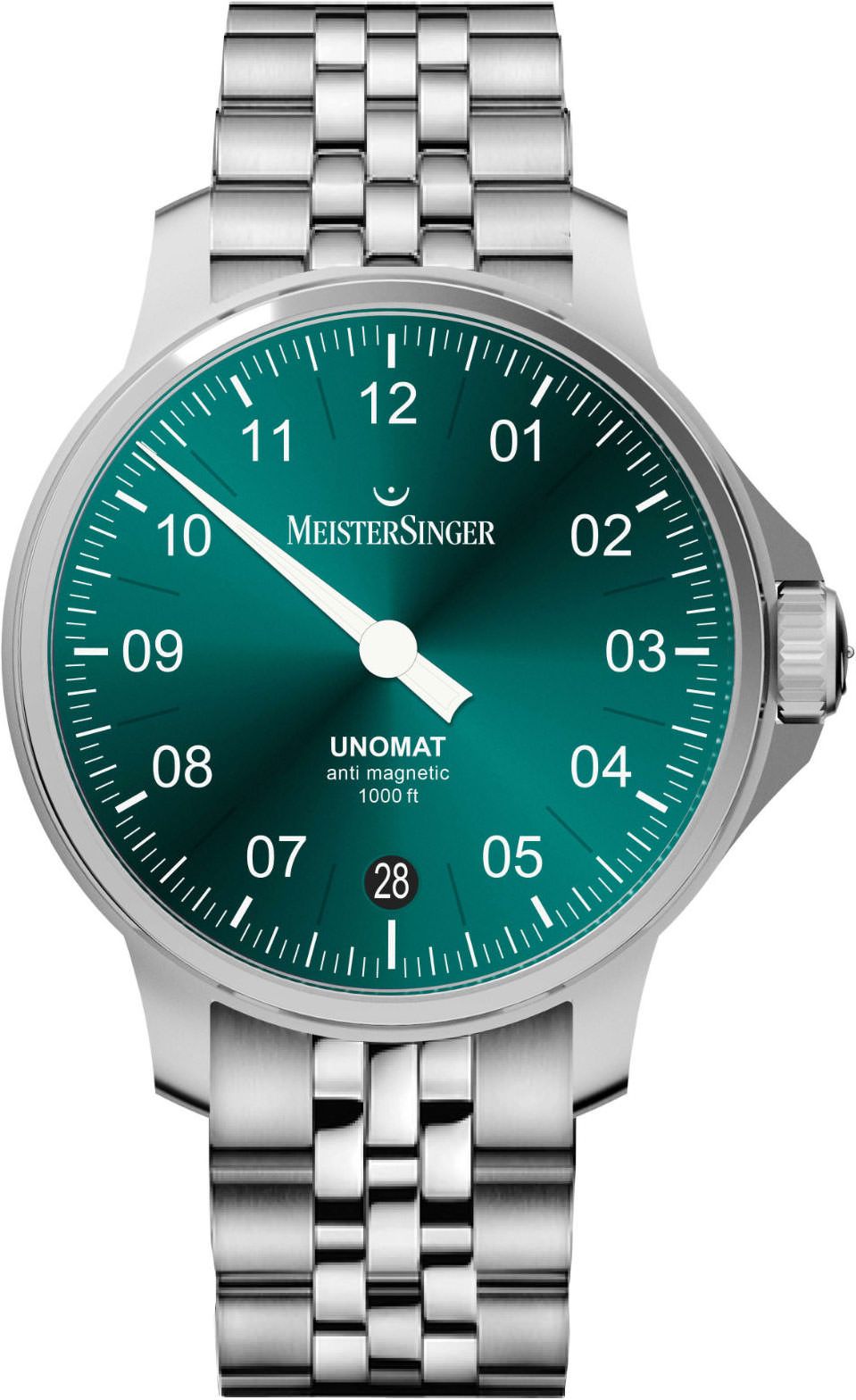 MeisterSinger Classic Plus Unomat Green Dial 43 mm Automatic Watch For Men - 1