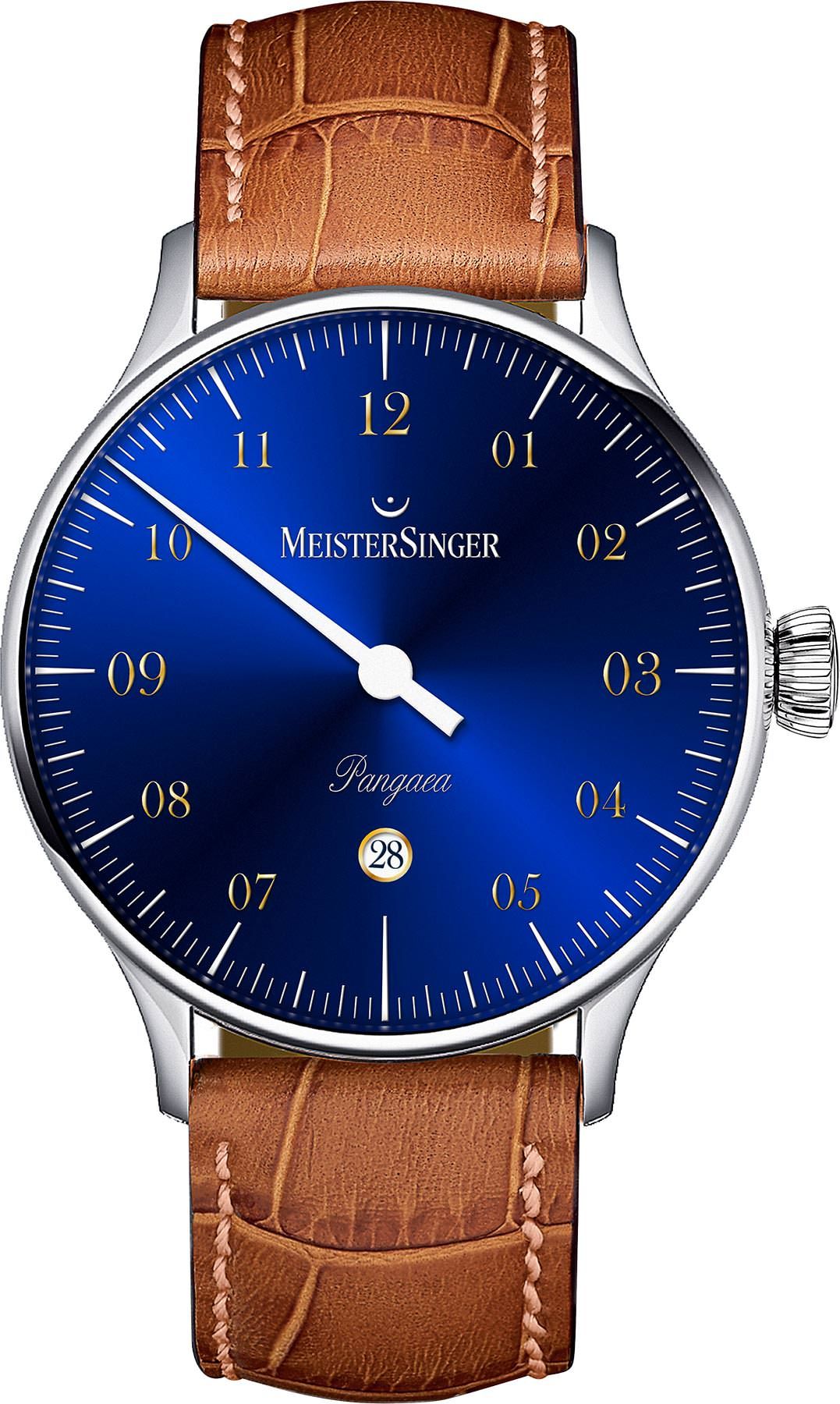 MeisterSinger Classic Pangaea Blue Dial 40 mm Automatic Watch For Men - 1