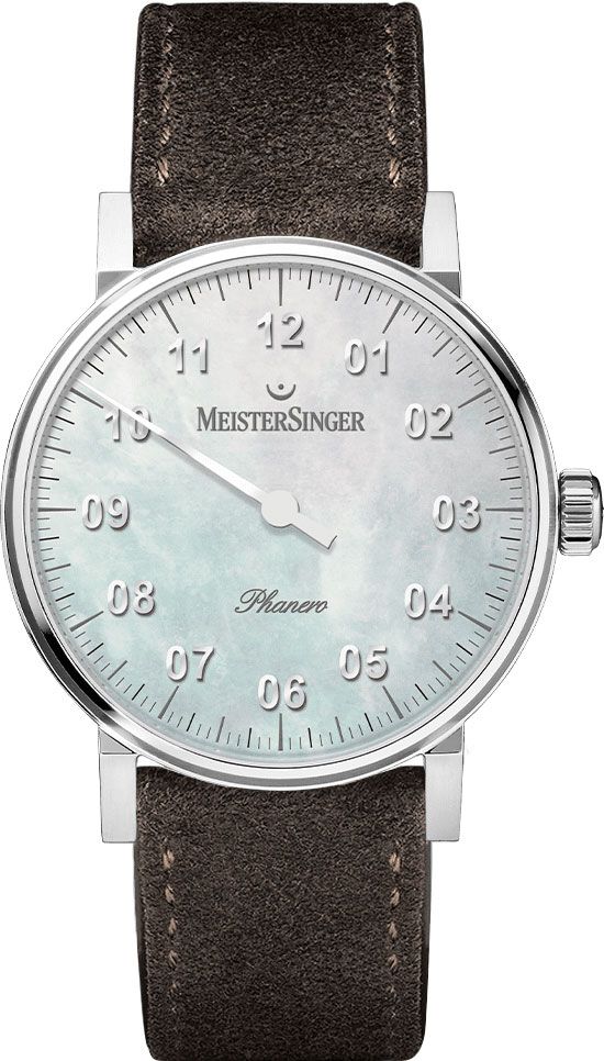 MeisterSinger Casual Phanero MOP Dial 35 mm Manual Winding Watch For Women - 1