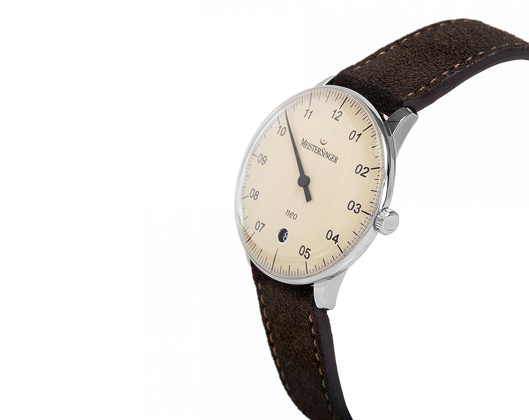 MeisterSinger New Vintage Neo Ivory Dial 36 mm Automatic Watch For Men - 3