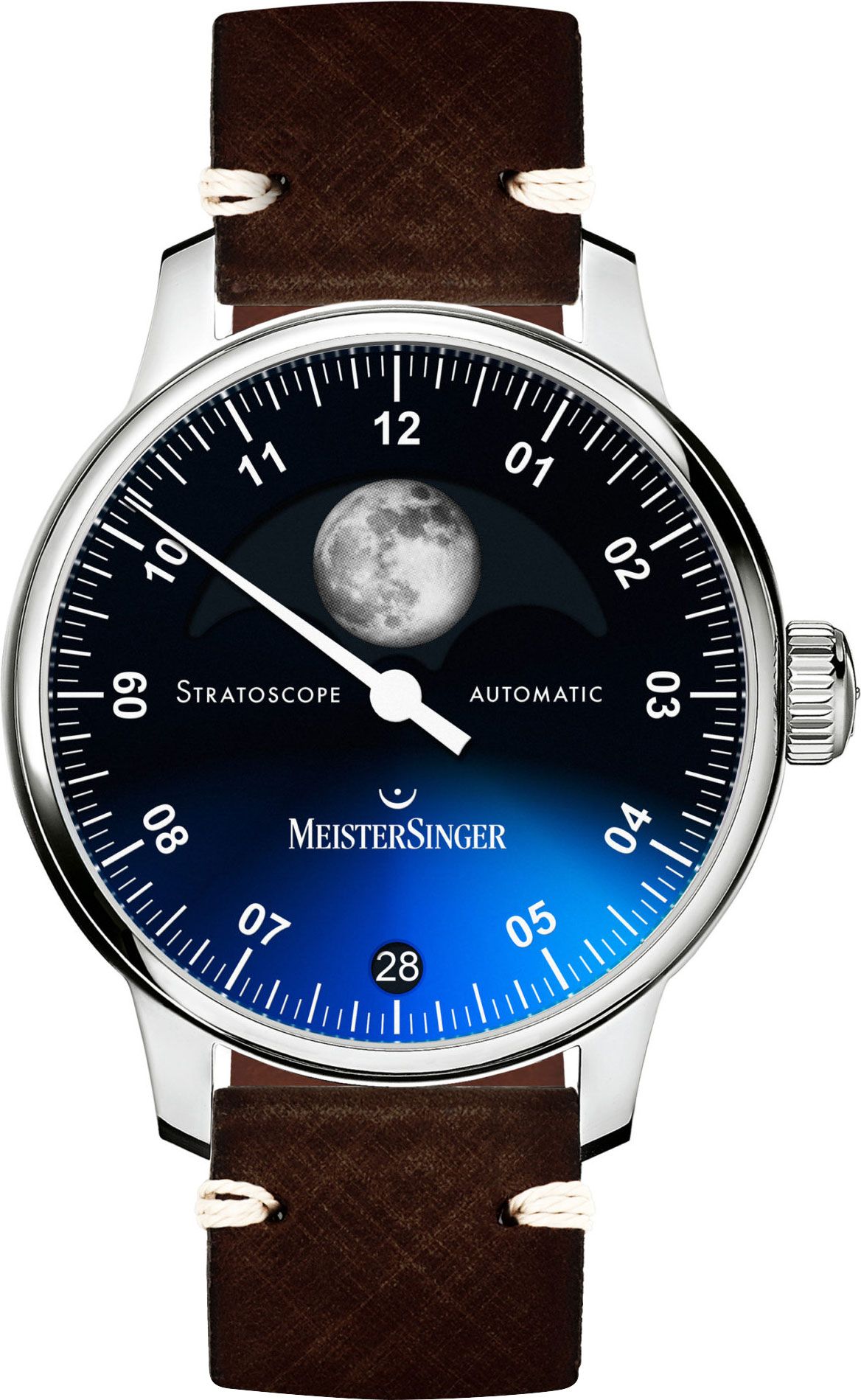 MeisterSinger Meisterstücke Stratoscope Multicolor Dial 43 mm Automatic Watch For Men - 1