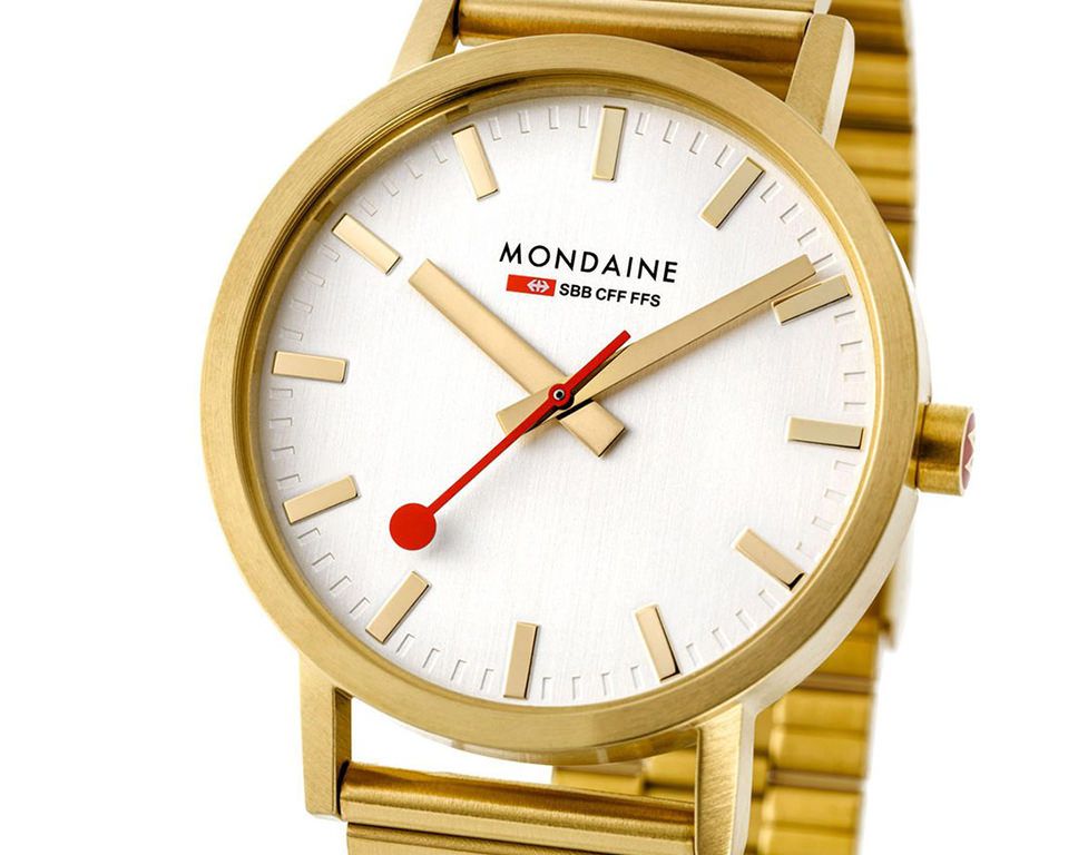 Mondaine Classic  Silver Dial 40 mm Quartz Watch For Unisex - 3