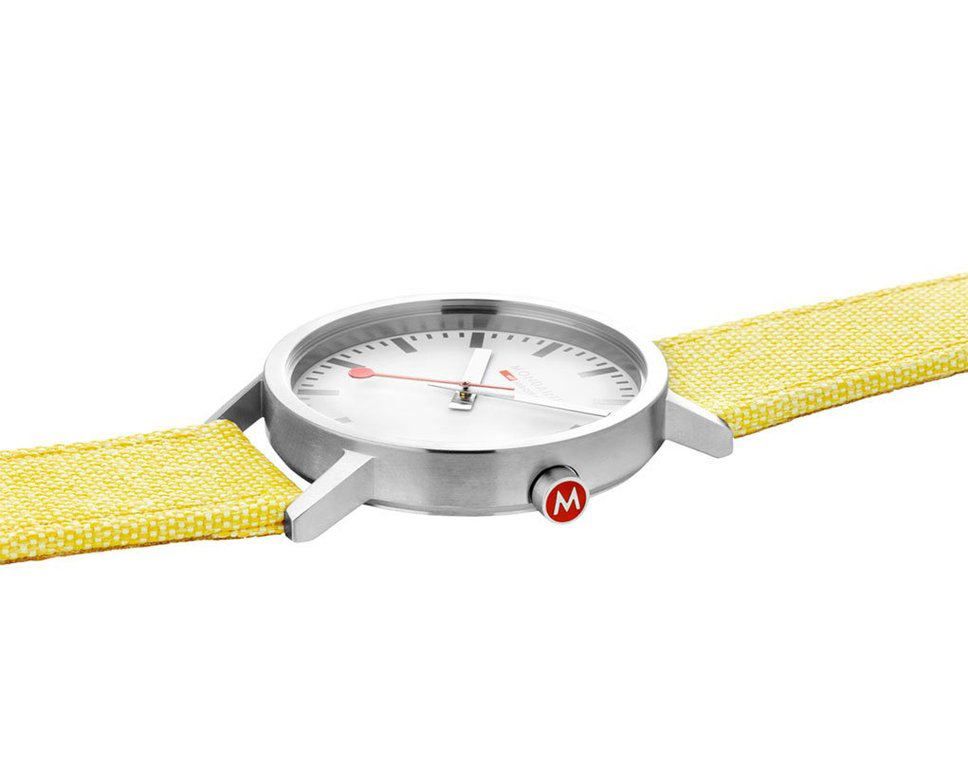 Mondaine Classic  White Dial 40 mm Quartz Watch For Unisex - 2