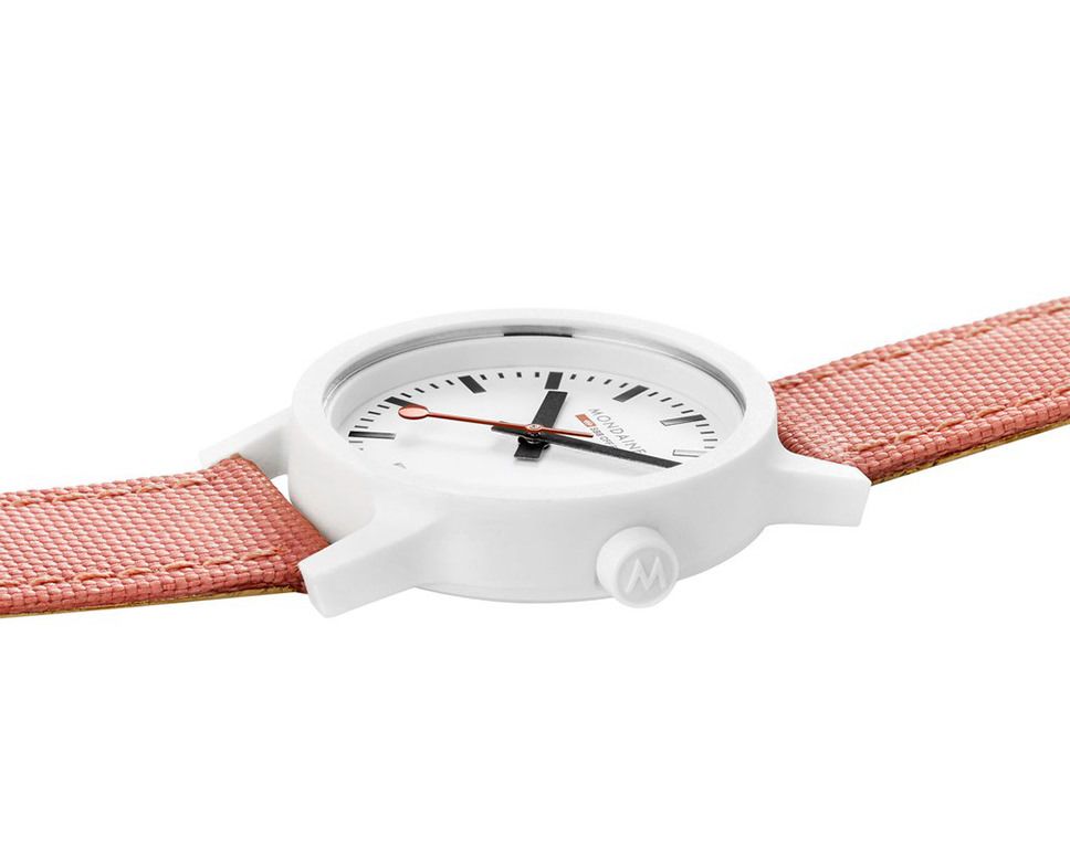 Mondaine Essence Eco-Friendly  White Dial 32 mm Quartz Watch For Unisex - 2