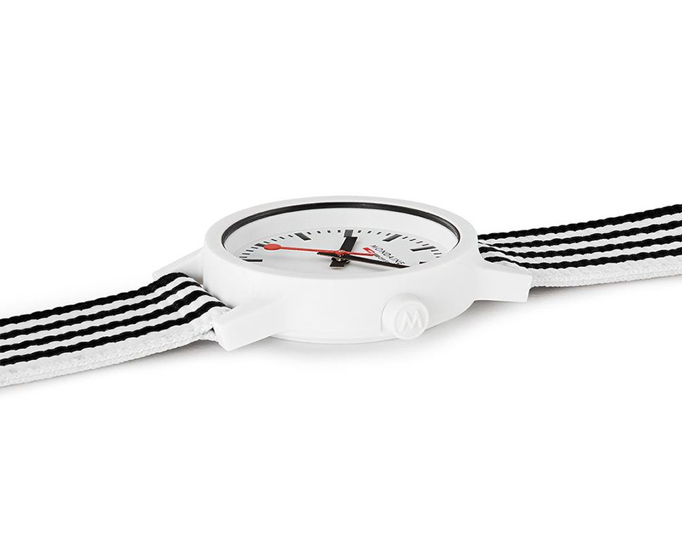 Mondaine Essence Eco-Friendly  White Dial 41 mm Quartz Watch For Men - 2