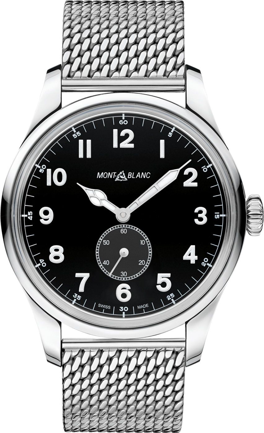 Montblanc Montblanc 1858  Black Dial 44 mm Automatic Watch For Men - 1