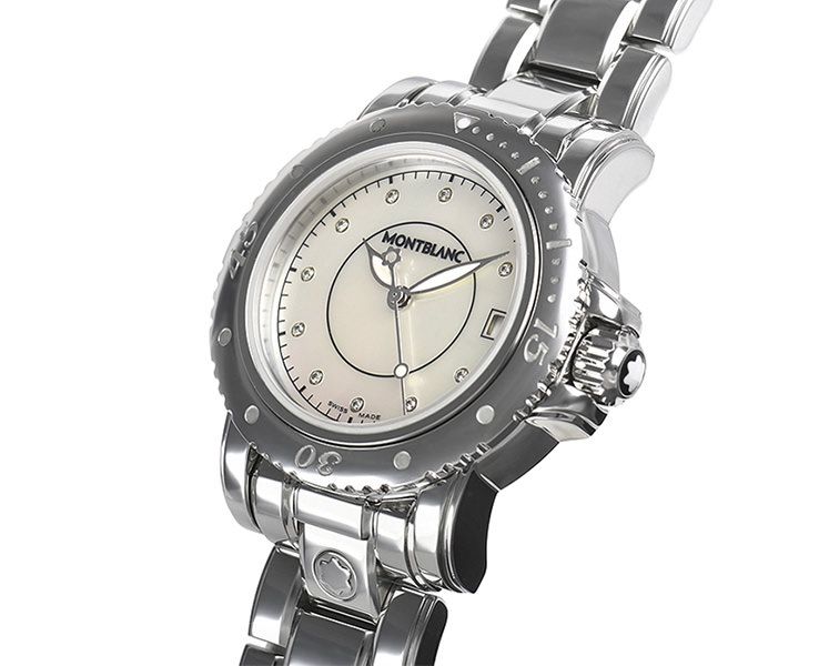 Montblanc Sport Lady MOP Dial 34.5 mm Quartz Watch For Women - 3