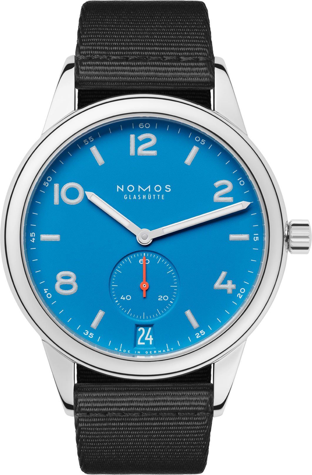 Nomos Glashutte Club  Blue Dial 41.5 mm Automatic Watch For Men - 1