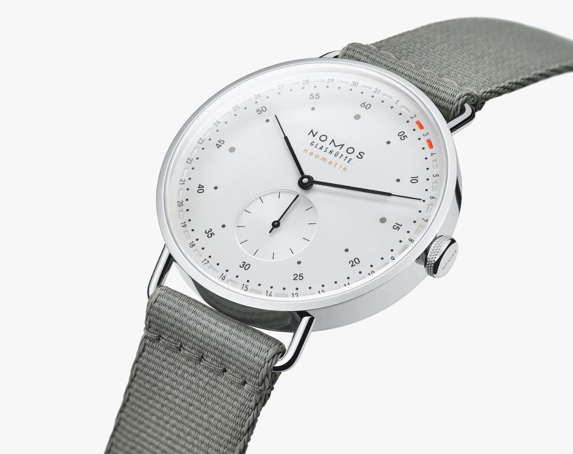 Nomos Glashutte Metro  White Dial 40.5 mm Automatic Watch For Men - 3