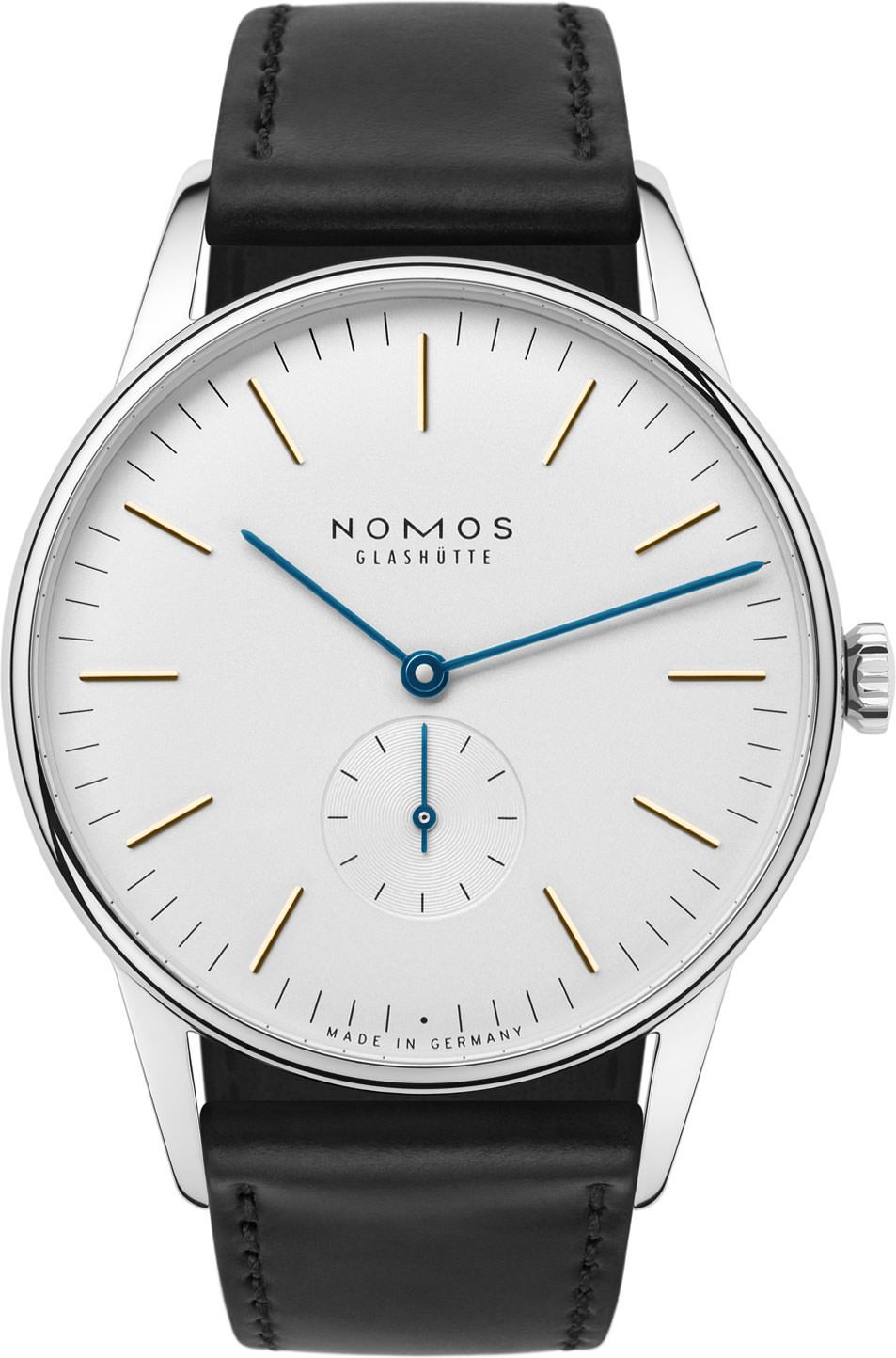 Nomos Glashutte Orion  Silver Dial 38 mm Manual Winding Watch For Unisex - 1