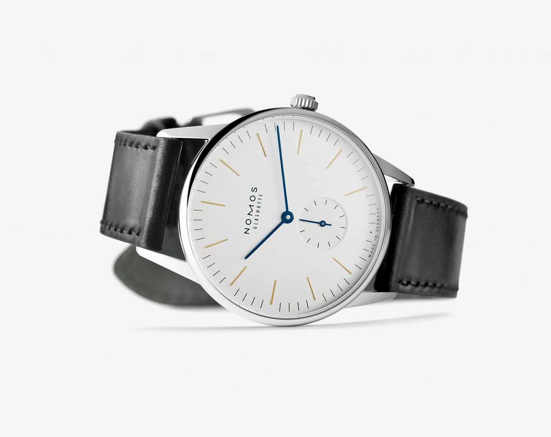 Nomos Glashutte Orion  Silver Dial 38 mm Manual Winding Watch For Unisex - 2