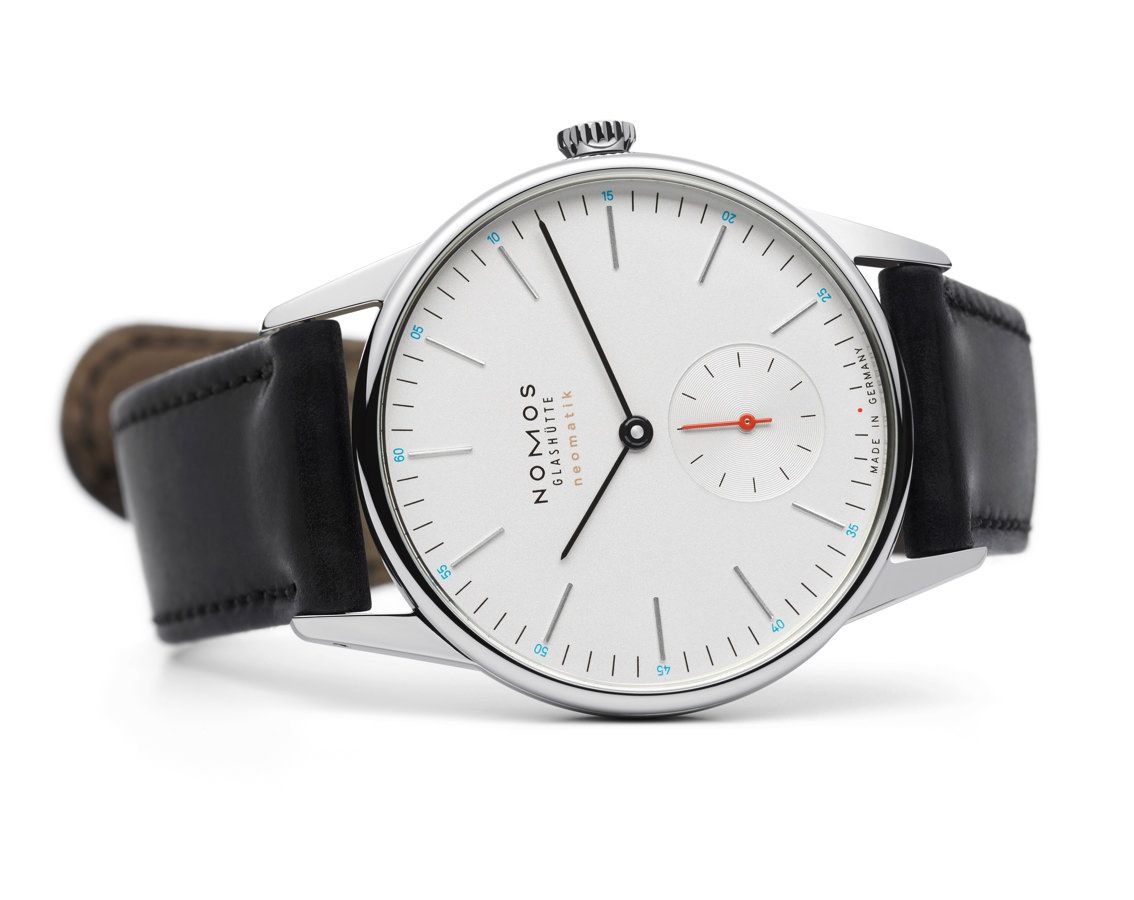 Nomos Glashutte Orion  Silver Dial 36 mm Automatic Watch For Unisex - 2