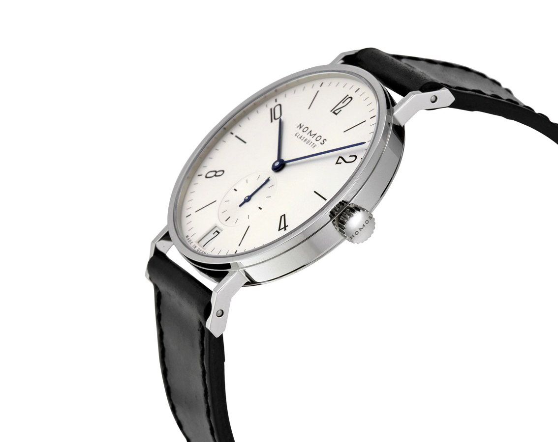 Nomos Glashutte Tangente  Silver Dial 37.5 mm Manual Winding Watch For Men - 3