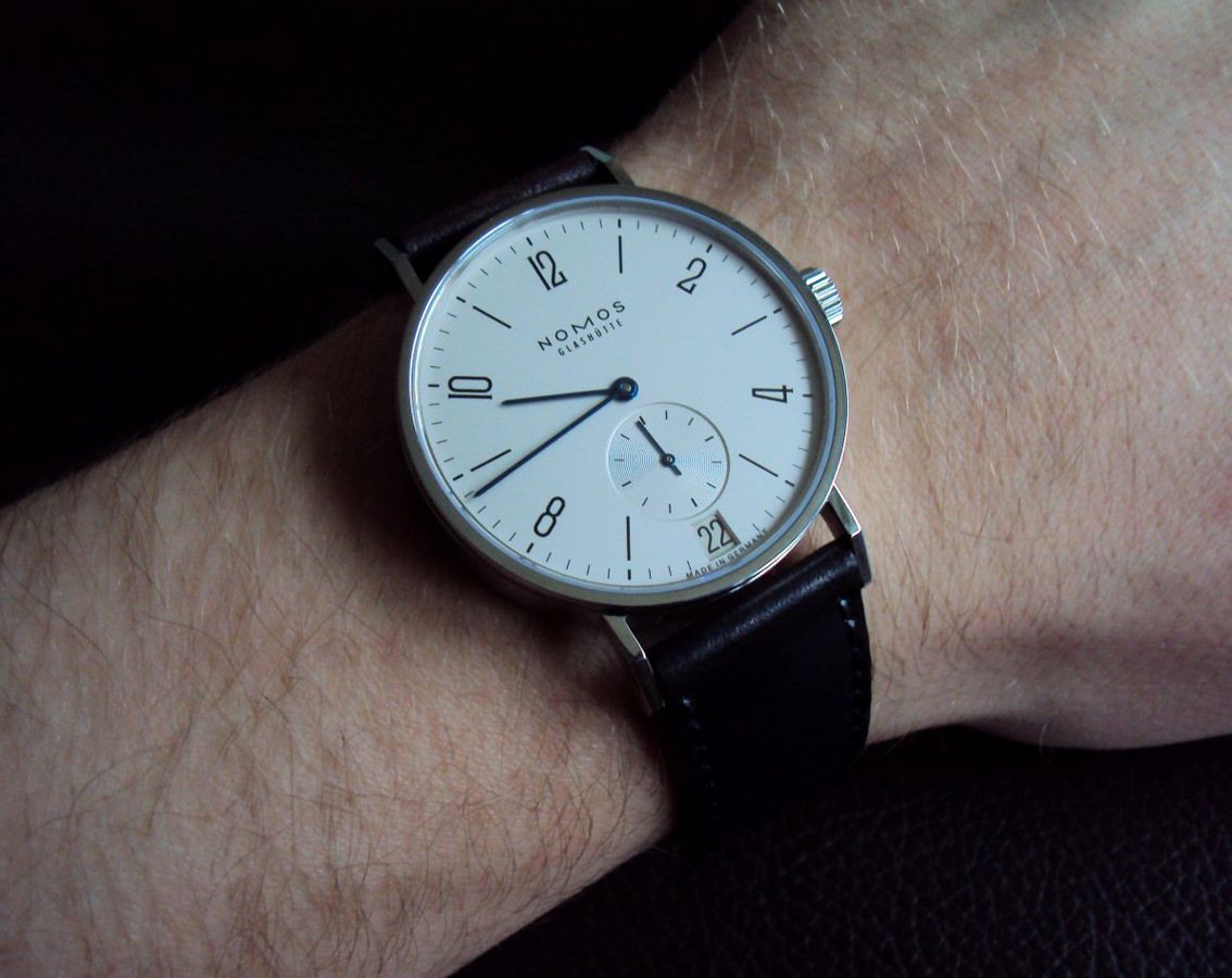 Nomos Glashutte Tangomat  White Dial 38.3 mm Automatic Watch For Men - 3