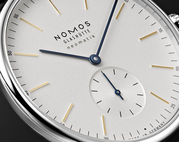 Nomos Glashutte Orion  White Dial 38.5 mm Automatic Watch For Men - 7