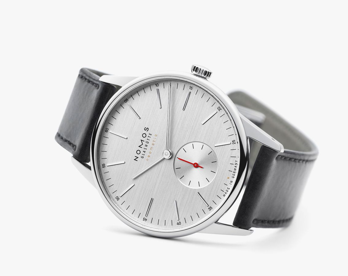 Nomos Glashutte Orion  Silver Dial 38.5 mm Automatic Watch For Men - 3