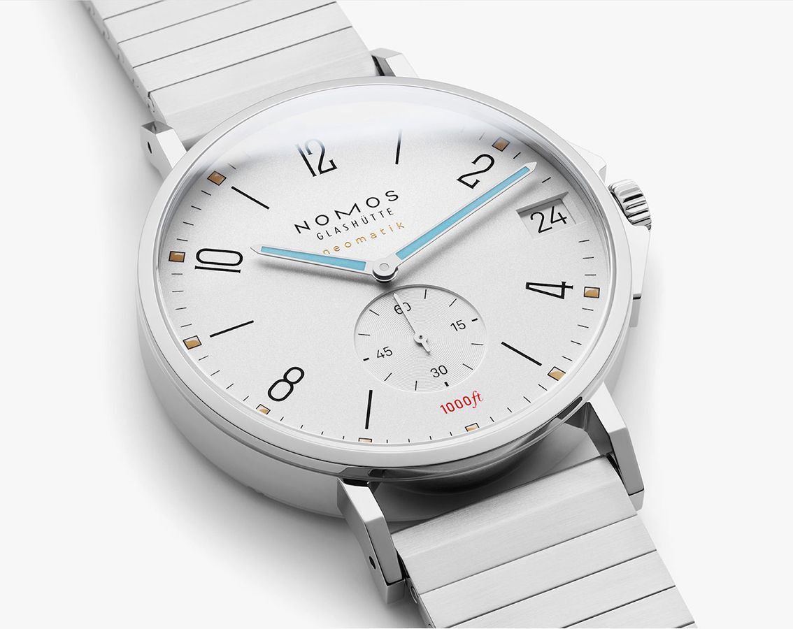 Nomos Glashutte Tangente  Silver Dial 42 mm Automatic Watch For Men - 9