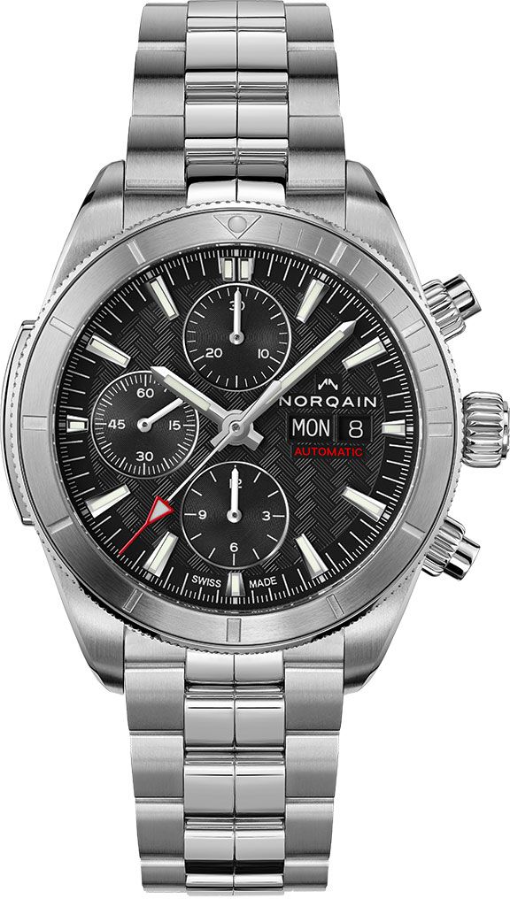 NORQAIN Adventure Adventure Sport Chrono Black Dial 41 mm Automatic Watch For Men - 1