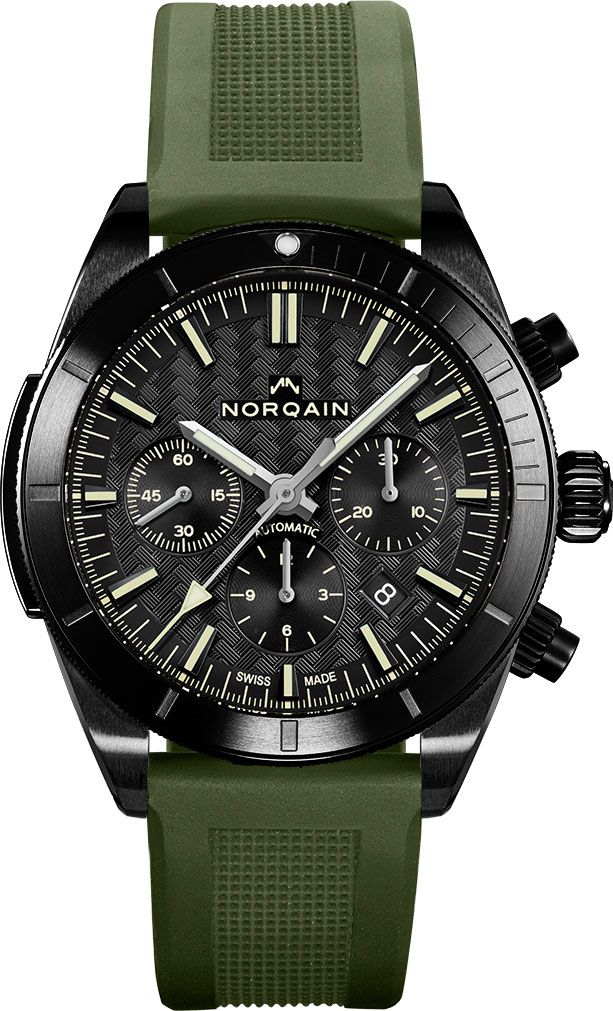 NORQAIN Adventure Adventure Sport Chrono Black Dial 44 mm Automatic Watch For Men - 1