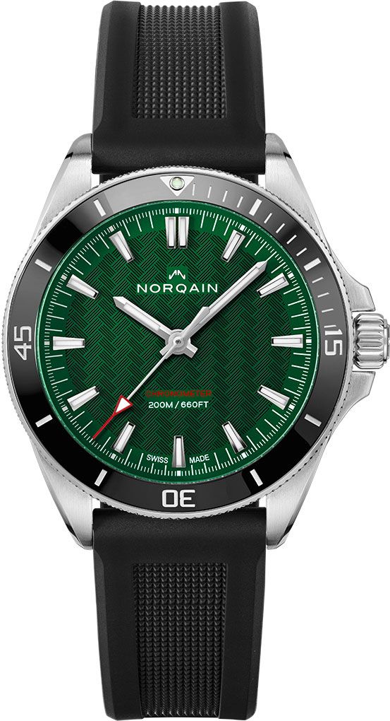 NORQAIN Adventure Adventure Neverest Green Dial 40 mm Automatic Watch For Men - 1