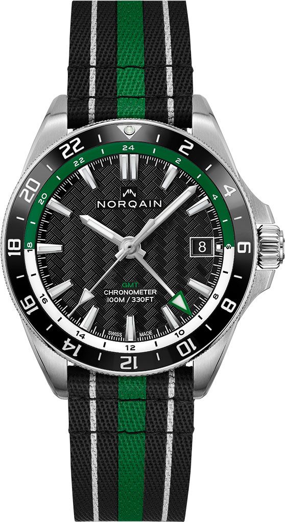 NORQAIN Adventure Adventure Neverest GMT Black Dial 41 mm Automatic Watch For Men - 1