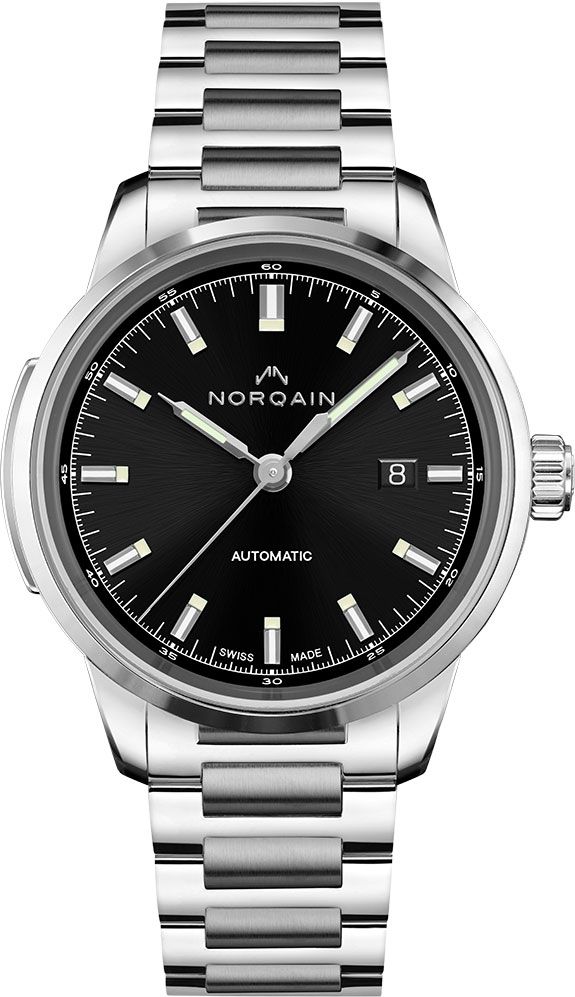 NORQAIN Freedom Freedom 60 Black Dial 42 mm Automatic Watch For Men - 1