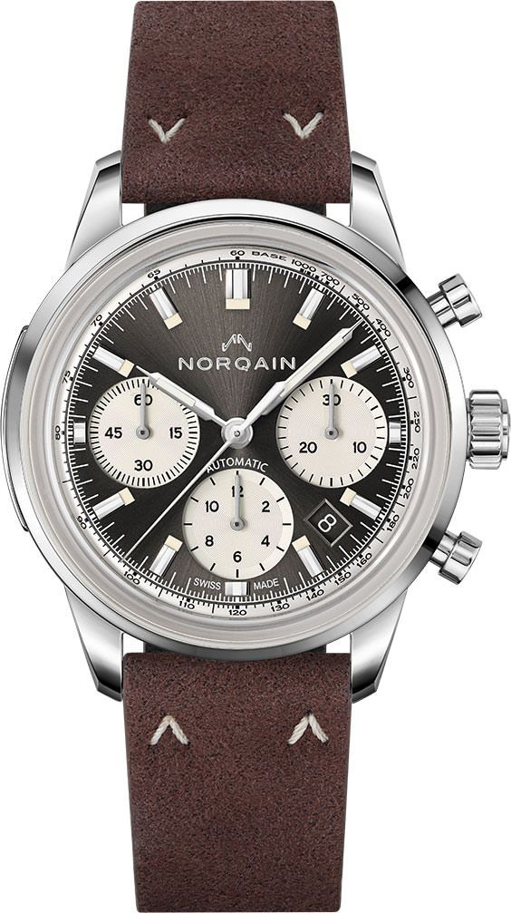 NORQAIN Freedom Freedom 60 Chrono Anthracite Dial 40 mm Automatic Watch For Men - 1