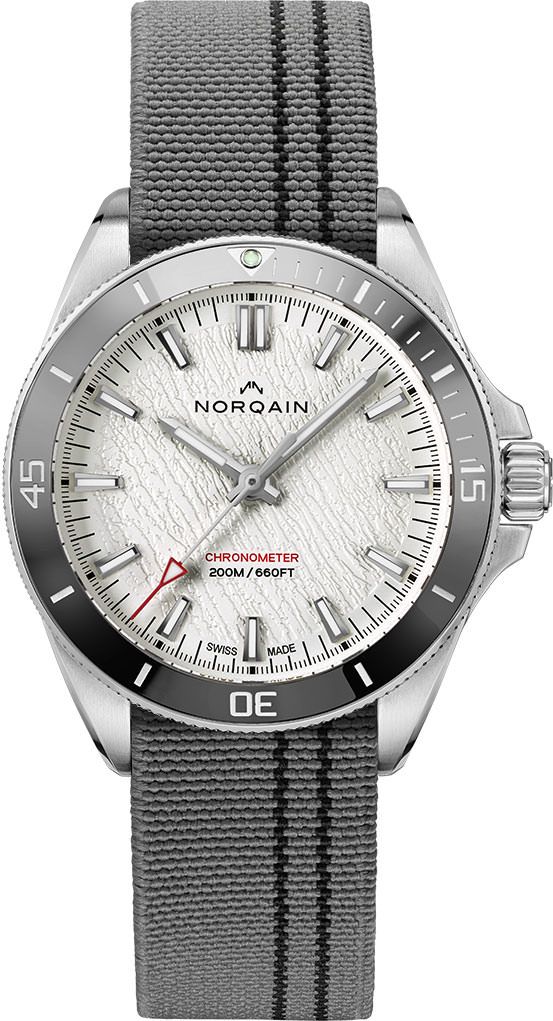 NORQAIN Adventure Adventure Neverest White Dial 40 mm Automatic Watch For Men - 1