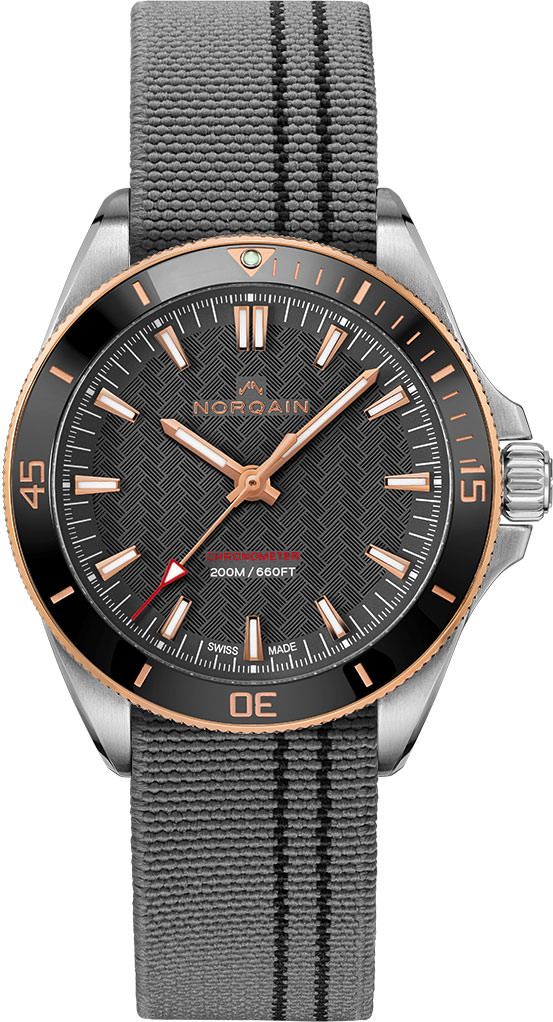 NORQAIN Adventure Adventure Neverest Grey Dial 40 mm Automatic Watch For Men - 1