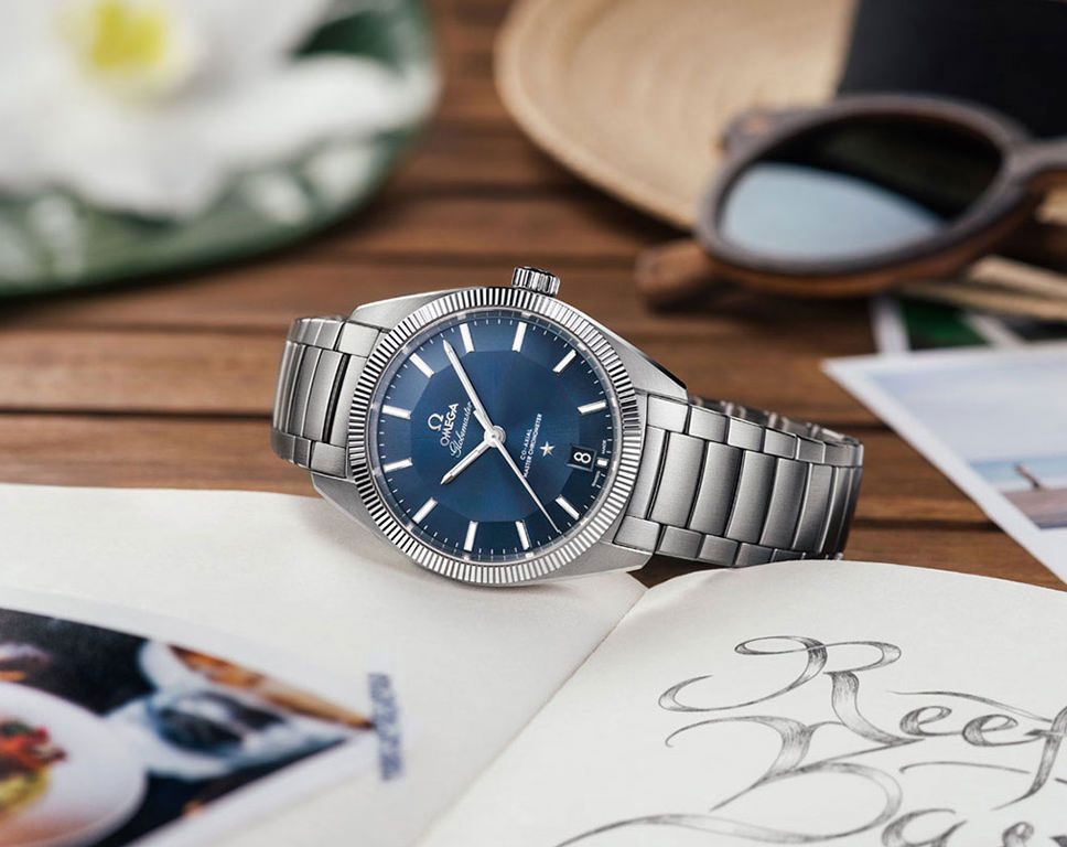 Omega Constellation Globemaster Blue Dial 39 mm Automatic Watch For Men - 3