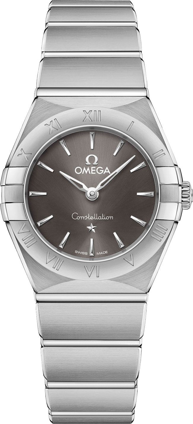 Omega Constellation Constellation Grey Dial 25 mm Quartz Watch For Women - 1