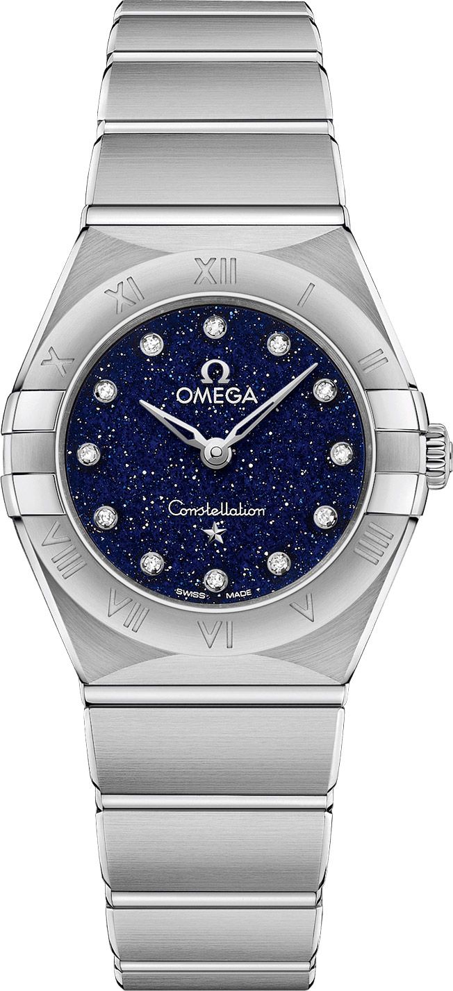 Omega Constellation Constellation Blue Dial 25 mm Quartz Watch For Women - 1