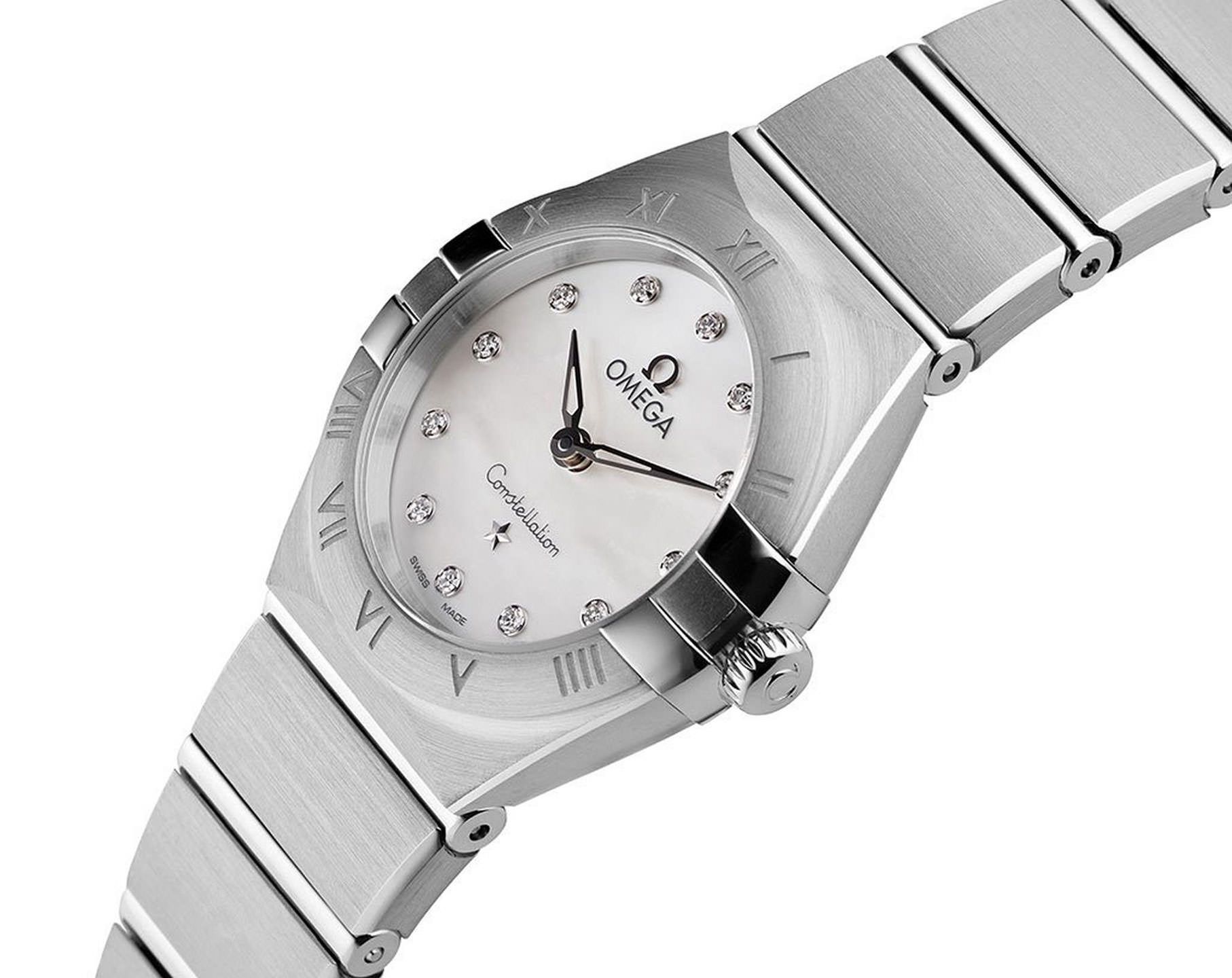 Omega Constellation Constellation White Dial 25 mm Quartz Watch For Women - 2