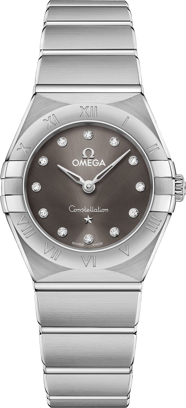 Omega Constellation Constellation Grey Dial 25 mm Quartz Watch For Women - 1