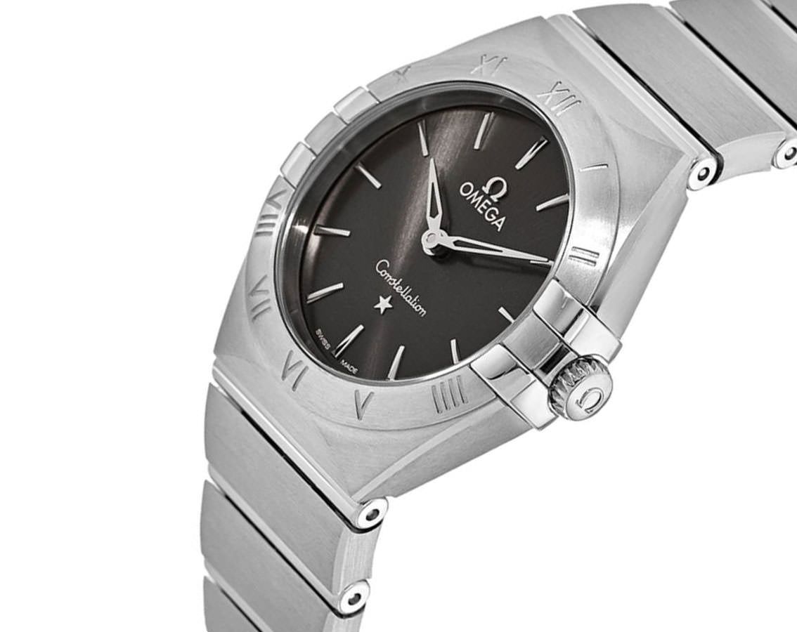 Omega Constellation Constellation Grey Dial 28 mm Quartz Watch For Women - 2