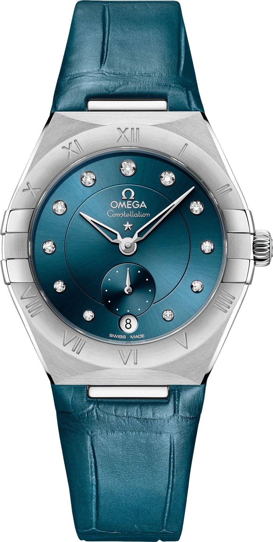 Omega Constellation Constellation Blue Dial 34 mm Automatic Watch For Women - 1