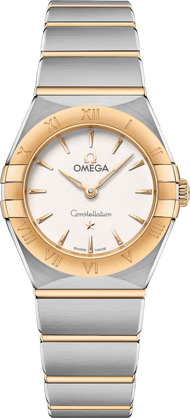 Omega Constellation Constellation White Dial 25 mm Quartz Watch For Women - 1