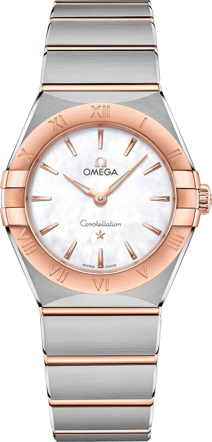 Omega Constellation Constellation White Dial 28 mm Quartz Watch For Women - 1